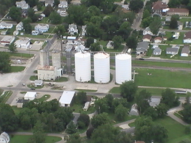 Arial photo taken July, 2009